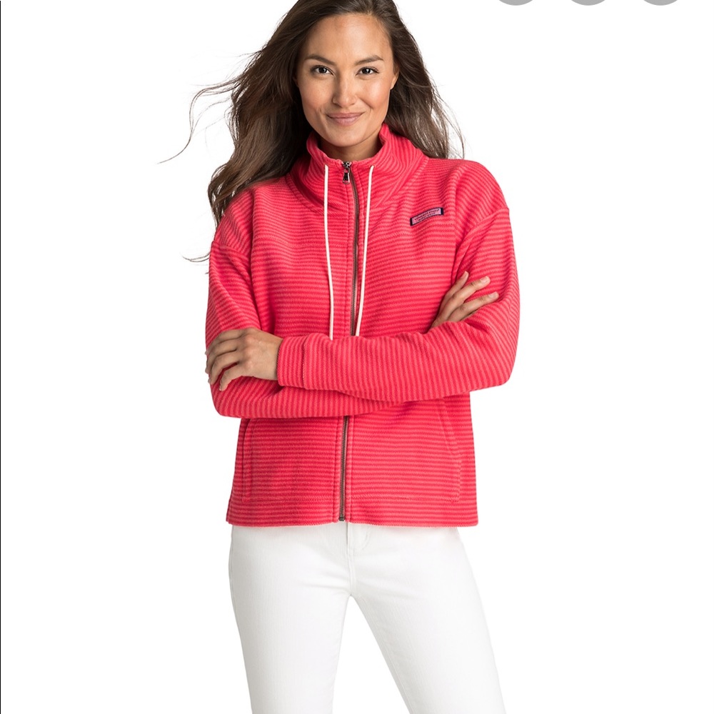 Tonal Striped Full ZIP Shep Shirt